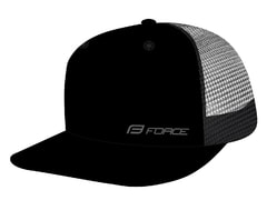 Kšiltovka Force TRUCKER LOGO, černá - Kšiltovka Force TRUCKER LOGO, černá
