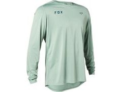 Pánský dres s dlouhým rukávem FOX Ranger Ls Jersey, Essential Sage - Pánský dres s dlouhým rukávem FOX Ranger Ls Jersey, Essential Sage