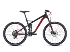 Pánské horské kolo Ghost Kato FS 5.7 black / red 2018 - Pánské horské kolo Ghost Kato FS 5.7 black / red 2018