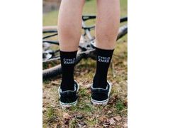 Ponožky na kolo Kolo je Láska Cyklozmrd vol.2 - černá - Ponožky na kolo Kolo je Láska Cyklozmrd vol.2 - černá