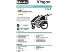 Cyklovozík Qeridoo Kidgoo1 Disc 2019 - Cyklovozík Qeridoo Kidgoo1 Disc 2019