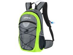 batoh FORCE JORDAN PLUS 20L+2L rez., šedo-fluo - batoh FORCE JORDAN PLUS 20L+2L rez., šedo-fluo