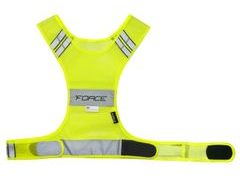 Vesta reflexní FORCE SPORT do pasu na suchý zip,fluo - Vesta reflexní FORCE SPORT do pasu na suchý zip,fluo