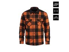 Pánská technická bike košile Prom, burnt orange - Pánská technická bike košile Prom, burnt orange