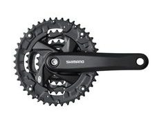 Kliky SHIMANO ACERA FC-M371 4hran 3x9 175 mm 44x32x22z bez krytu černé - Kliky SHIMANO ACERA FC-M371 4hran 3x9 175 mm 44x32x22z bez krytu černé