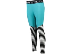 Legíny Mons Royale merino CHRISTY LEGGING tropicana / thick stripe - Legíny Mons Royale merino CHRISTY LEGGING tropicana / thick stripe