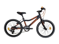 Dětské kolo Core Nipper 20 černá + oranžové nápisy 2019 - Dětské kolo Core Nipper 20 černá + oranžové nápisy 2019