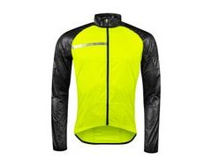 Bunda FORCE WINDPRO neprofuk, fluo-černá - Bunda FORCE WINDPRO neprofuk, fluo-černá