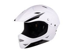 Juniorská integrální helma FORCE DOWNHILL, bílá matná S - M - Juniorská integrální helma FORCE DOWNHILL, bílá matná S - M