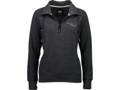 Dámská mikina Mons Royale merino COVERT LITE 1/2 ZIP smoke - Dámská mikina Mons Royale merino COVERT LITE 1/2 ZIP smoke