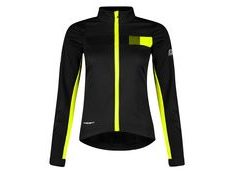 Dámská zimní bunda FORCE FROST LADY softshell, černo-fluo - Dámská zimní bunda FORCE FROST LADY softshell, černo-fluo