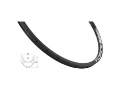 Ráfek Force BASIC DISC 559x18 36děr, černý - Ráfek Force BASIC DISC 559x18 36děr, černý
