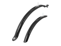Sada blatníků Force 24 - 28" SPORT, plast, černé - Sada blatníků Force 24 - 28" SPORT, plast, černé