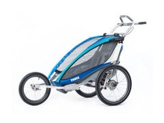 Cyklovozík THULE Chariot CTS CX1 blue + cyklo set ZDARMA - Cyklovozík THULE Chariot CTS CX1 blue + cyklo set ZDARMA