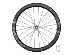 Přední silniční kolo FORCE TEAM SP KARBON DISC 50 plášťové - Přední silniční kolo FORCE TEAM SP KARBON DISC 50 plášťové