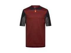 Pánksý dres s krátkým rukávem Fox Defend Ss Jersey, Rust Brown - Pánksý dres s krátkým rukávem Fox Defend Ss Jersey, Rust Brown
