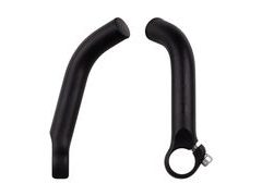 Rohy FORCE B4.5 14,5 cm Al, černé matné - Rohy FORCE B4.5 14,5 cm Al, černé matné