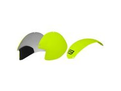 Plasty k přilbě Force GLOBE sada 3 ks, fluo - Plasty k přilbě Force GLOBE sada 3 ks, fluo