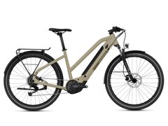 Dámské trekové elektrokolo Ghost E-Square Trekking Essential Y500 Ladies - Dust / Sand Grey - Dámské trekové elektrokolo Ghost E-Square Trekking Essential Y500 Ladies - Dust / Sand Grey