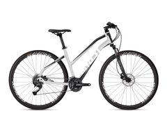 Dámské crossové kolo Ghost Square Cross 1.8 iridium silver / jetblack / starwhite 2019 - Dámské crossové kolo Ghost Square Cross 1.8 iridium silver / jetblack / starwhite 2019