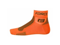 Ponožky Force 1, oranžovo - černé - Ponožky Force 1, oranžovo - černé