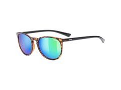 Brýle UVEX LGL 43, HAVANNA BLACK/MIRROR GREEN - Brýle UVEX LGL 43, HAVANNA BLACK/MIRROR GREEN