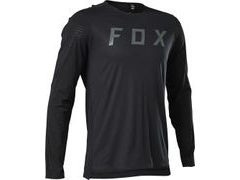 Pánský enduro dres FOX Flexair Pro Ls Jersey Black - dlouhý rukáv - Pánský enduro dres FOX Flexair Pro Ls Jersey Black - dlouhý rukáv