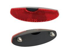 Odrazka zadní Force na nosič 110 x 30 mm, červená - Odrazka zadní Force na nosič 110 x 30 mm, červená