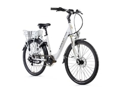 Dámské trekkingové elektrokolo Leader Fox LOTUS 26" bílá mat 2018 - Dámské trekkingové elektrokolo Leader Fox LOTUS 26" bílá mat 2018