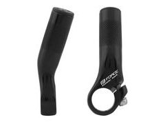 Rohy FORCE BET 9 cm Al, černé matné - Rohy FORCE BET 9 cm Al, černé matné