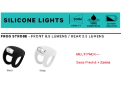 Sada světel Knog Frog Strobe TWINPACK ( Přední + Zadní) - Sada světel Knog Frog Strobe TWINPACK ( Přední + Zadní)