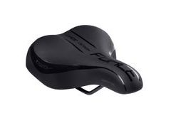 Dámské turistické sedlo FORCE COMFORT GEL, černé - Dámské turistické sedlo FORCE COMFORT GEL, černé