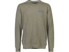 Mikina Mons Royale merino COVERT LITE CREW olive - Mikina Mons Royale merino COVERT LITE CREW olive