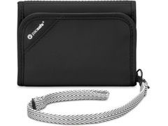 Peneženka PACSAFE RFIDsafe V125 black - Peneženka PACSAFE RFIDsafe V125 black
