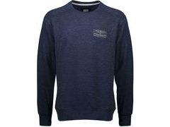 Merino mikina COVERT LITE CREW navy - Merino mikina COVERT LITE CREW navy
