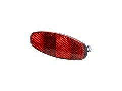 odrazka zadní na nosič 105 x 31 mm, červená - odrazka zadní na nosič 105 x 31 mm, červená