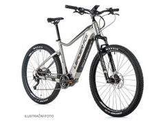 Horské elektrokolo AWALON 27,5" pánské, 2021 STŘÍBRNÁ/ČERNÁ - Horské elektrokolo AWALON 27,5" pánské, 2021 STŘÍBRNÁ/ČERNÁ