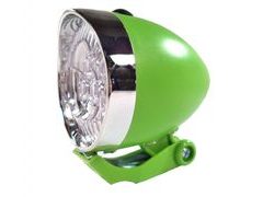 osvětlení přední 4RACE LF02 3 LED bateriové zelené - osvětlení přední 4RACE LF02 3 LED bateriové zelené