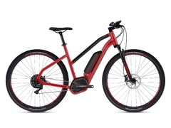 Dámské crossové elektrokolo Ghost HybRide Square Cross B4.9 AL Ladies´ riot red / jetblack 2019 - Dámské crossové elektrokolo Ghost HybRide Square Cross B4.9 AL Ladies´ riot red / jetblack 2019