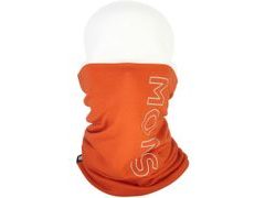 Nákrčník Mons Royale merino DOUBLE UP NECKWARMER orange smash - Nákrčník Mons Royale merino DOUBLE UP NECKWARMER orange smash
