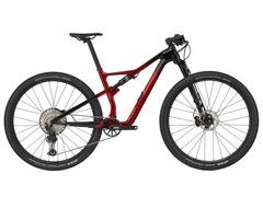 Celoodpružené kolo Cannondale Scalpel Carbon 3 29" - Černá / Červená - Celoodpružené kolo Cannondale Scalpel Carbon 3 29" - Černá / Červená