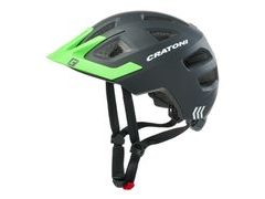 Dětská přilba Cratoni Maxster Pro black-neongreen matt - Dětská přilba Cratoni Maxster Pro black-neongreen matt