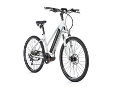 Dámské crossové elektrokolo Leader Fox EXETER 28" bílá mat/černá 2019 - Dámské crossové elektrokolo Leader Fox EXETER 28" bílá mat/černá 2019