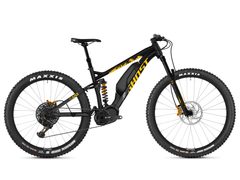 Pánské horské kolo Ghost HybRide SLAMR S3.7+ night black / spectra yellow / iridium silver 2019 - Pánské horské kolo Ghost HybRide SLAMR S3.7+ night black / spectra yellow / iridium silver 2019