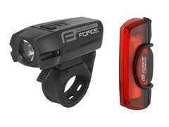 Sada světel Force GLARE 400 LM USB - Sada světel Force GLARE 400 LM USB