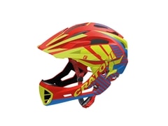 Přilba Cratoni C-Maniac, Red / Lime / Blue Matt Limited Edition - Přilba Cratoni C-Maniac, Red / Lime / Blue Matt Limited Edition