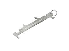 Box s měrkami řetězu kusů LEZYNE CHAIN GAUGE BOX 30 SILVER - Box s měrkami řetězu kusů LEZYNE CHAIN GAUGE BOX 30 SILVER
