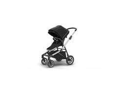 Městský kočárek s korbičkou THULE SLEEK MIDNIGHT BLACK - Městský kočárek s korbičkou THULE SLEEK MIDNIGHT BLACK