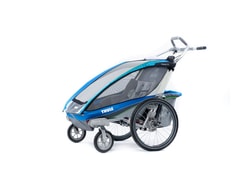 Cyklovozík THULE Chariot CTS CX 2 blue + cyklo set ZDARMA - Cyklovozík THULE Chariot CTS CX 2 blue + cyklo set ZDARMA