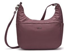 Kabelka PACSAFE CRUISE ALL DAY CROSSBODY pinot - Kabelka PACSAFE CRUISE ALL DAY CROSSBODY pinot